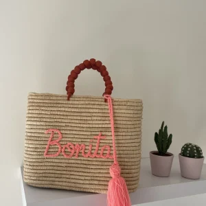 Personalised Raffia Palm Basket<Boutique Bonita Fashion