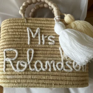 Personalised Raffia Palm Basket<Boutique Bonita Fashion