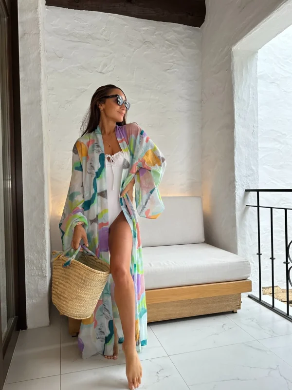 POSITANO - Kaftan & Basket<Boutique Bonita Clearance