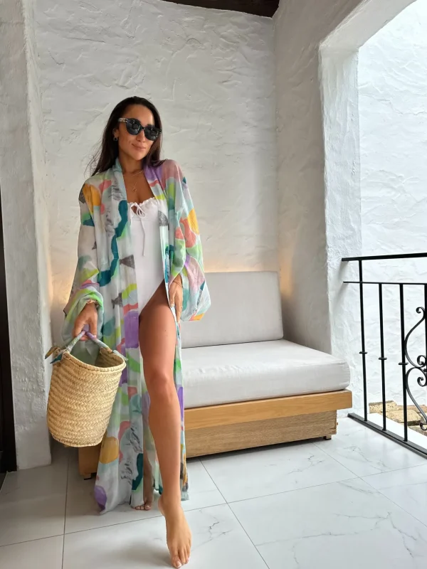 POSITANO - Kaftan & Basket<Boutique Bonita Clearance