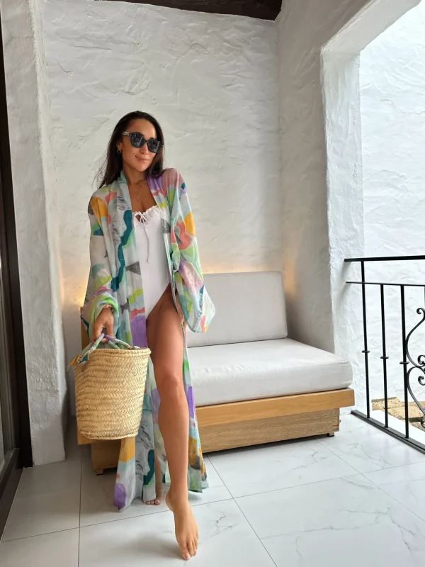POSITANO - Kaftan & Basket<Boutique Bonita Clearance