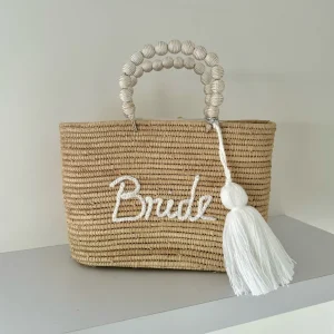 Raffia Palm Bride Basket<Boutique Bonita New