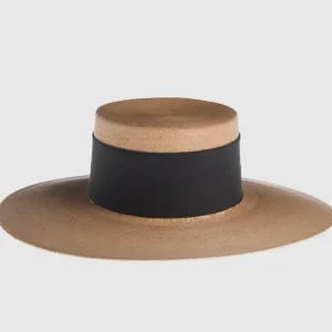 St Lucia - Palm Leaf Boater Hat<Boutique Bonita Hot