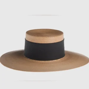 St Lucia - Palm Leaf Boater Hat<Boutique Bonita Hot