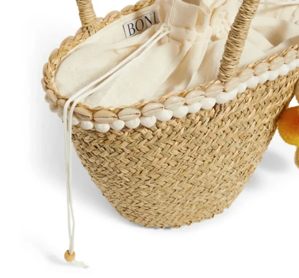 The Baby Bali Lemon Pom Pom Basket<Boutique Bonita Outlet