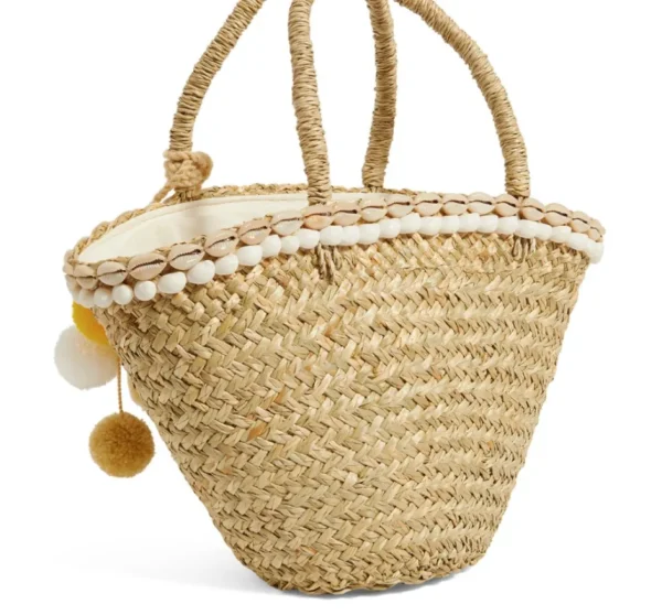 The Baby Bali Lemon Pom Pom Basket<Boutique Bonita Outlet