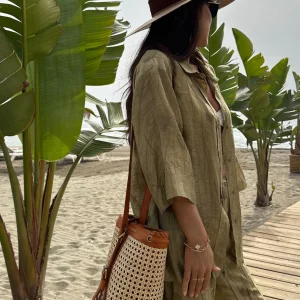 The Bali Rattan Duffle Bag<Boutique Bonita New