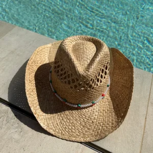 The Child Cowboy Hat - Strawberry Band<Boutique Bonita Online