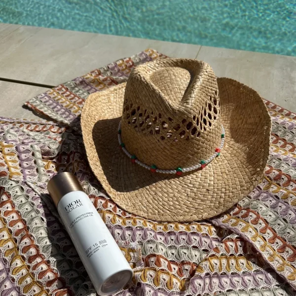 The Child Cowboy Hat - Strawberry Band<Boutique Bonita Online