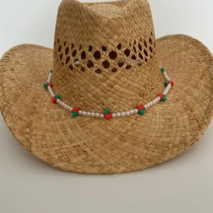 The Child Cowboy Hat - Strawberry Band<Boutique Bonita Online