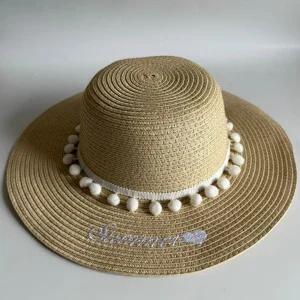 The Child Pom Pom Sunhat - Summer<Boutique Bonita Outlet