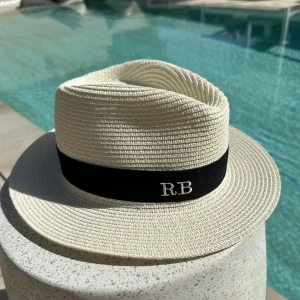 The Classic Fedora - Cream with Black Band<Boutique Bonita Sale