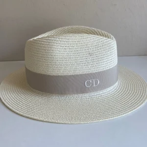 The Classic Fedora - Cream with Taupe Band<Boutique Bonita Outlet