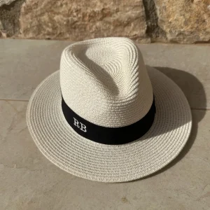 The Classic Fedora - Cream with Black Band<Boutique Bonita Sale