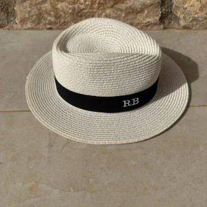 The Classic Fedora - Cream with Black Band<Boutique Bonita Sale