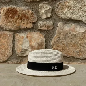 The Classic Fedora - Cream with Black Band<Boutique Bonita Sale