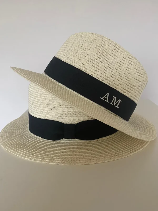 The Classic Fedora - Cream with Black Band<Boutique Bonita Sale