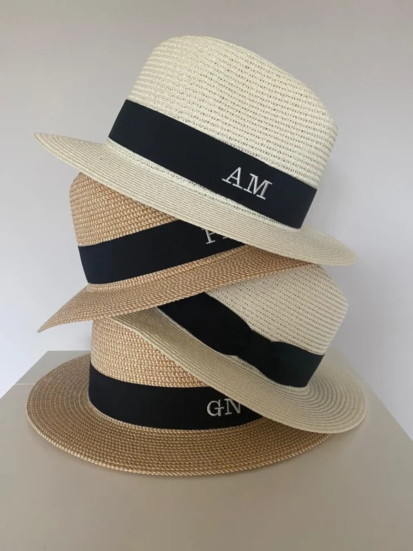 The Classic Fedora - Cream with Black Band<Boutique Bonita Sale