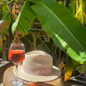 The Classic Fedora - Natural with Camel Band<Boutique Bonita Online