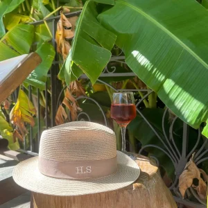The Classic Fedora - Natural with Camel Band<Boutique Bonita Online