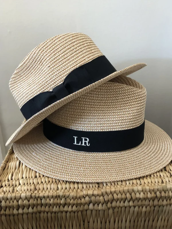 The Classic Fedora - Natural with Black Band<Boutique Bonita Outlet