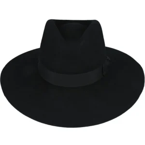 The Classic Wool Fedora - Black<Boutique Bonita Hot