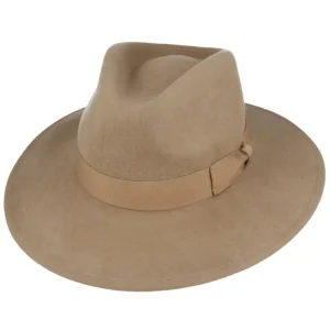 The Classic Wool Fedora - Camel<Boutique Bonita Outlet