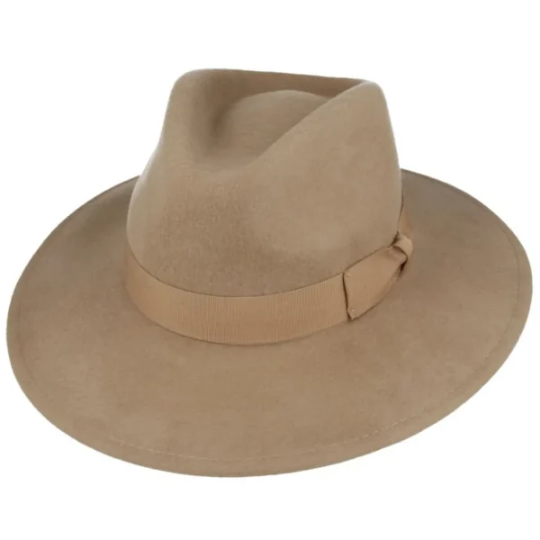 The Classic Wool Fedora - Camel<Boutique Bonita Outlet