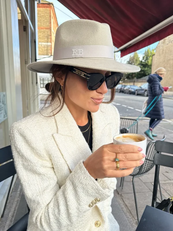 The Classic Wool Fedora - Stone<Boutique Bonita Hot
