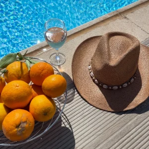 The cowboy hat with shell band<Boutique Bonita Hot