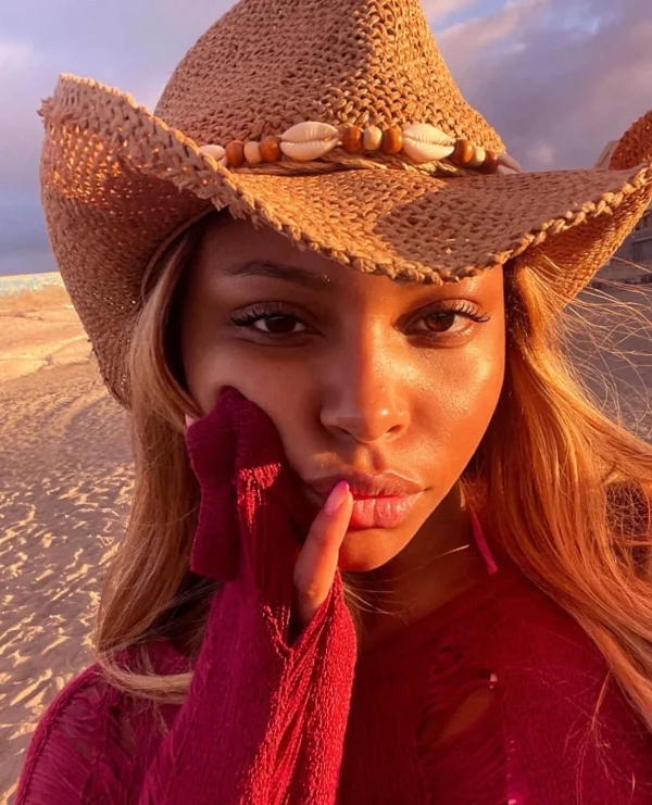 The cowboy hat with shell band<Boutique Bonita Hot