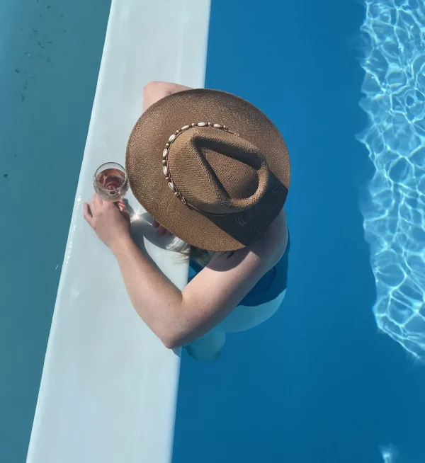 The cowboy hat with shell band<Boutique Bonita Hot