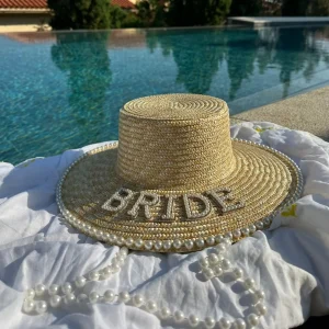 The Luxury Pearl Bride Boater<Boutique Bonita Clearance