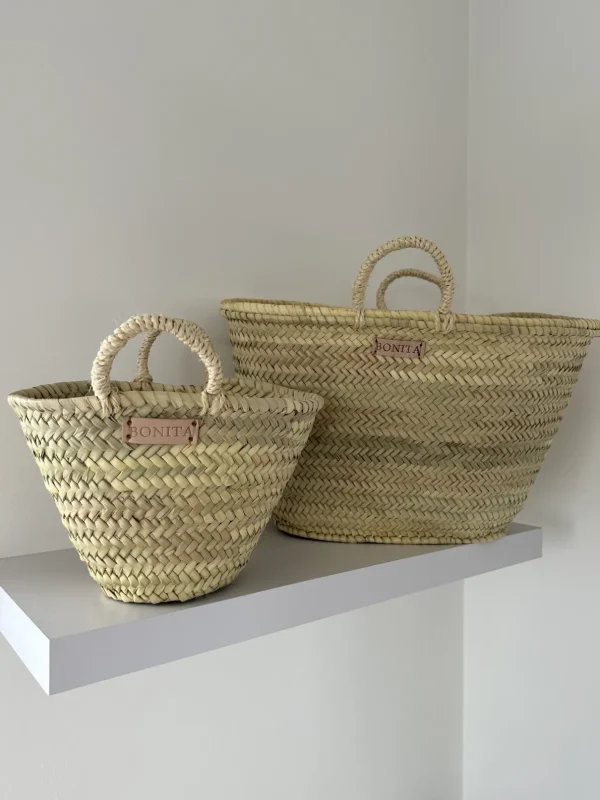The Medium Palm Bonita Basket - BONITA collection<Boutique Bonita Fashion