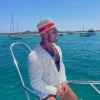 The Men's Classic Summer Fedora - Natural with Red Band<Boutique Bonita Outlet