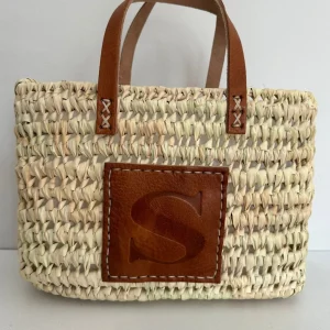 The Mini Leather Letter Shopper<Boutique Bonita Best