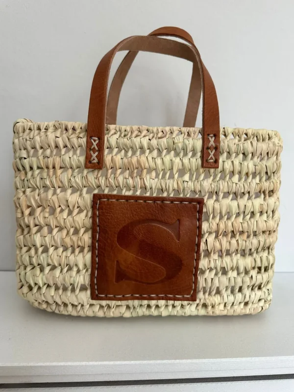 The Mini Leather Letter Shopper<Boutique Bonita Best