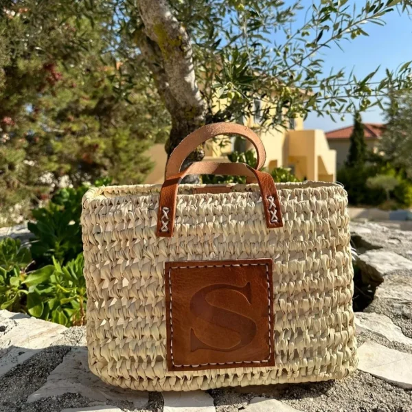 The Mini Leather Letter Shopper<Boutique Bonita Best