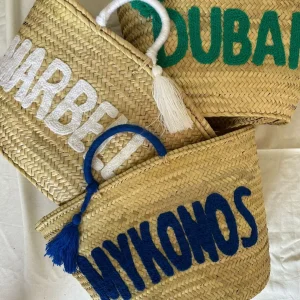 The Personalised Basket With Bubble Writing<Boutique Bonita Fashion