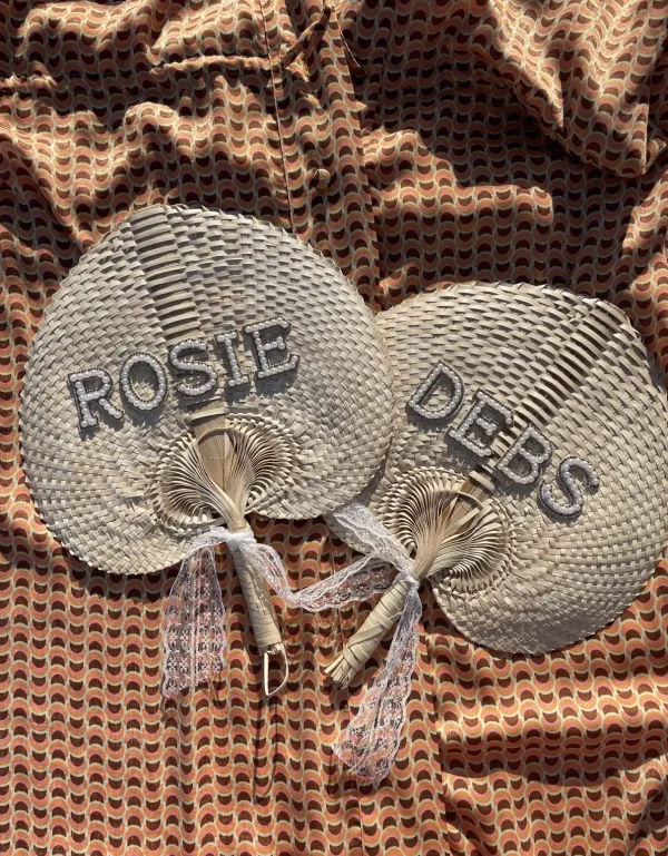 The Personalised Pearl Fan<Boutique Bonita Best