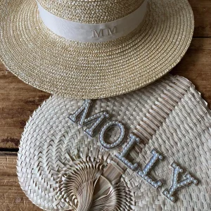 The Personalised Pearl Fan<Boutique Bonita Best
