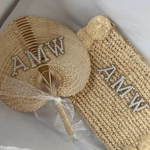 The Personalised Small Pearl Fan<Boutique Bonita Sale