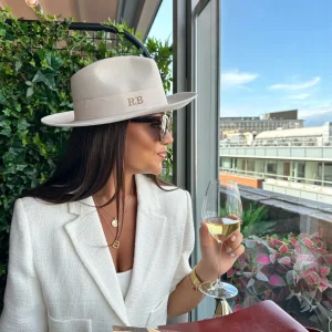 The Stiff Brim Wool Fedora - Coconut<Boutique Bonita Best