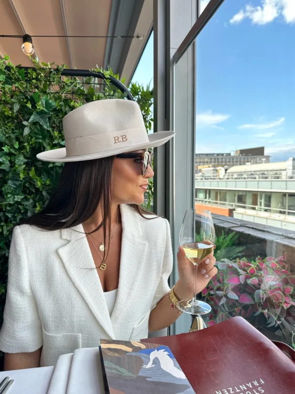The Stiff Brim Wool Fedora - Coconut<Boutique Bonita Best