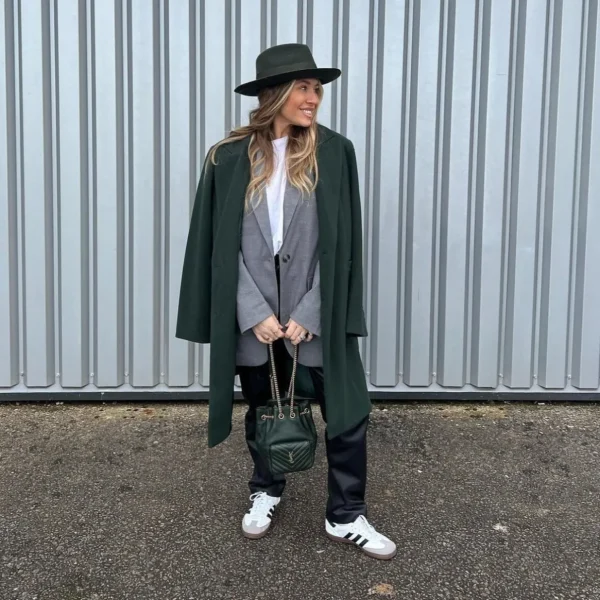 The Stiff Brim Wool Fedora - Green<Boutique Bonita Clearance