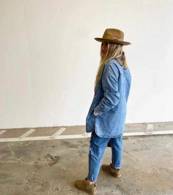The Stiff Brim Wool Fedora - Mocha<Boutique Bonita Best