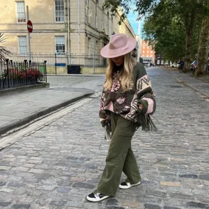 The Stiff Brim Wool Fedora - Pale Pink<Boutique Bonita Clearance