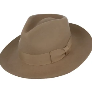 The Stiff Brim Wool Fedora - Mocha<Boutique Bonita Best