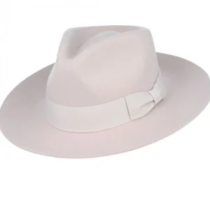 The Stiff Brim Wool Fedora - Coconut<Boutique Bonita Best