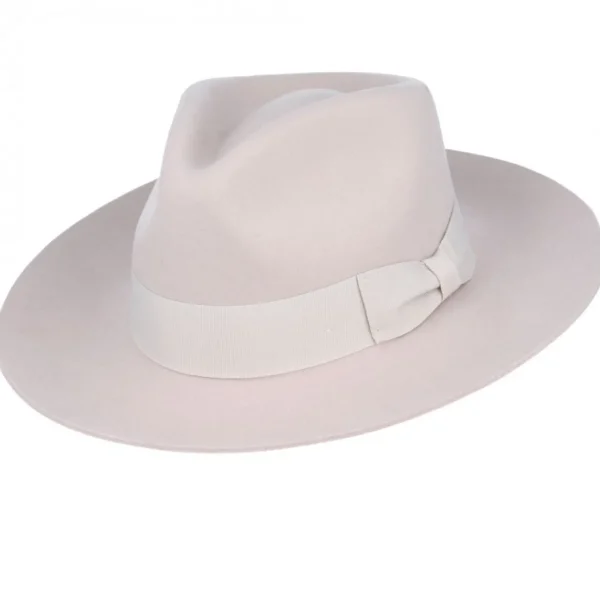 The Stiff Brim Wool Fedora - Coconut<Boutique Bonita Best